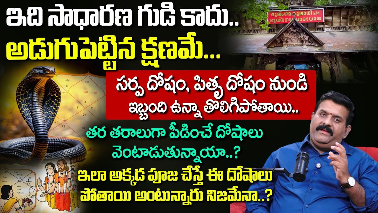 Mannarasala Sree Nagaraja Temple Kerala | Abhyudaya Foundation CEO Nanda Kishore Reddy | Geethanjali