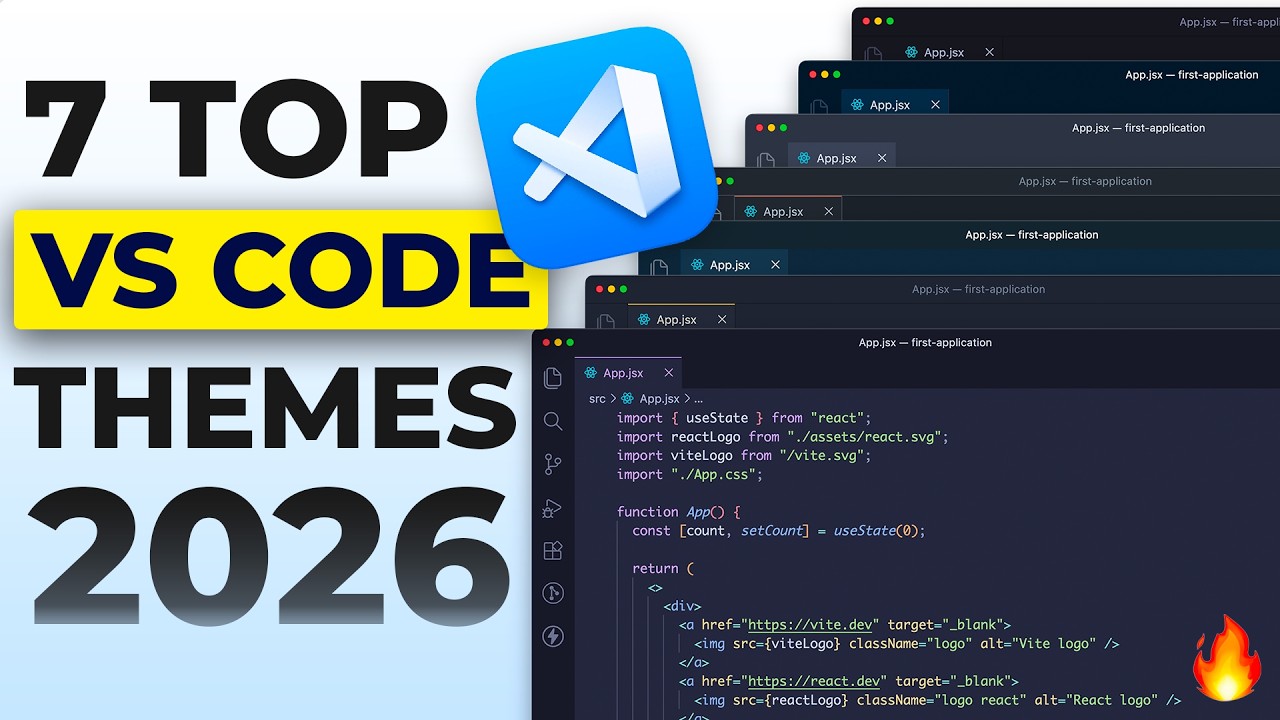 7 VS Code Themes for Developers Healthy EYES [LATEST 2026]