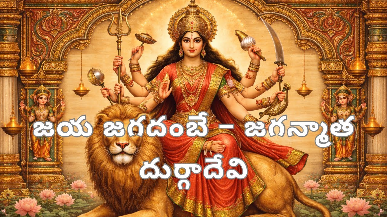 జయ జగదంబే | Mahashakti Durga Devi Telugu Devotional Song | Full Video