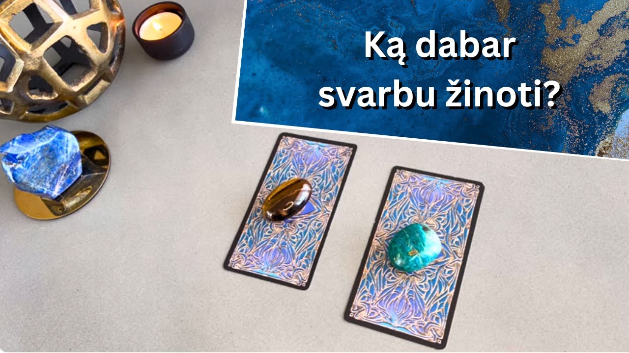 #Taro / Ką dabar svarbu žinoti?