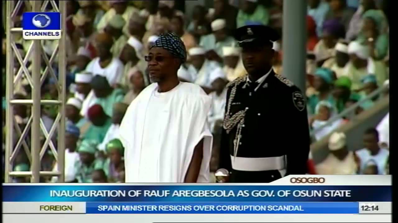 Inauguration Of Rauf Aregbesola As Governor Of Osun State Part 2