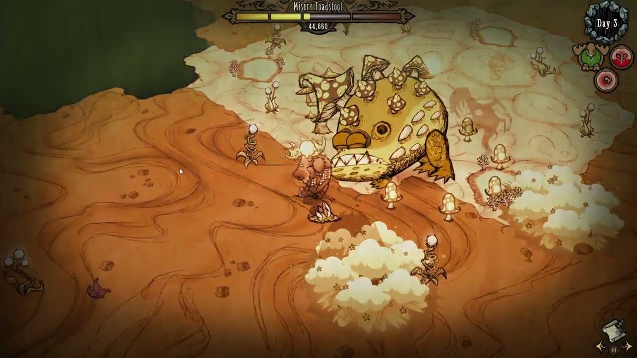 Weremoose vs Misery Toadstool