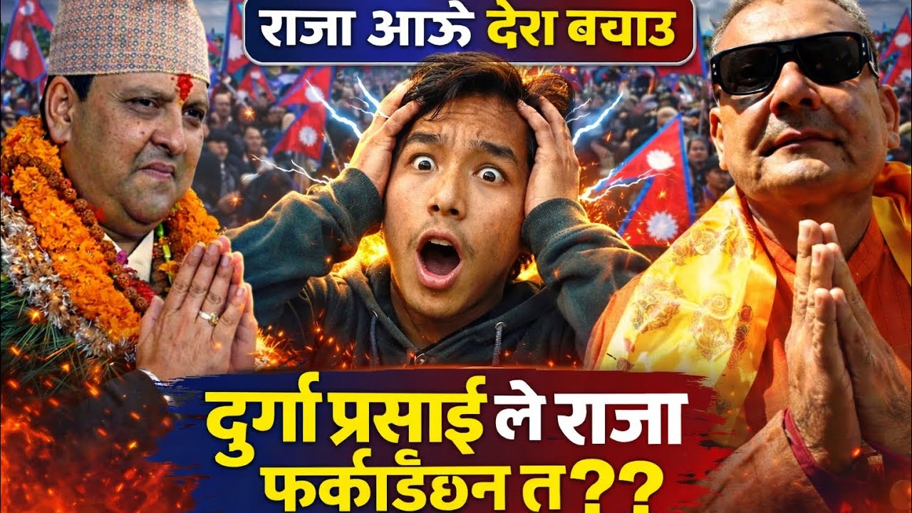 राजा आउ देश बचाउ l के राजा आउलान त l दुर्गा प्रसाई राजा छ लिन हिँडे raja aau des bachau 