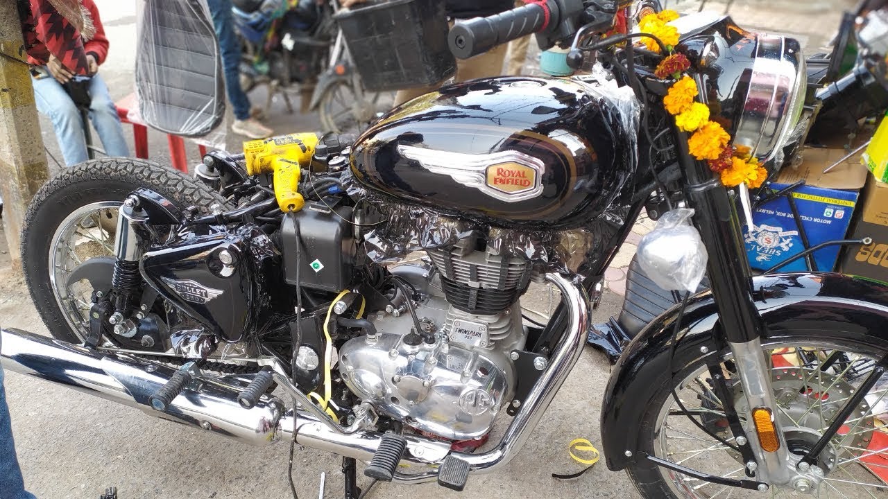bs 6 royal enfield bullet standard 2020 completely smok wrap by ks modification