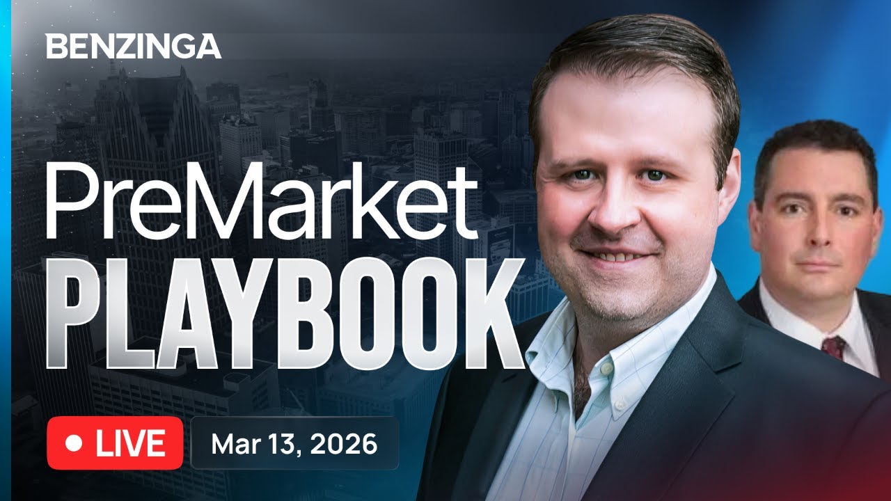 Futures Fall On Trump–Iran Tensions | PreMarket Playbook [LIVE] | March 13th, 2026