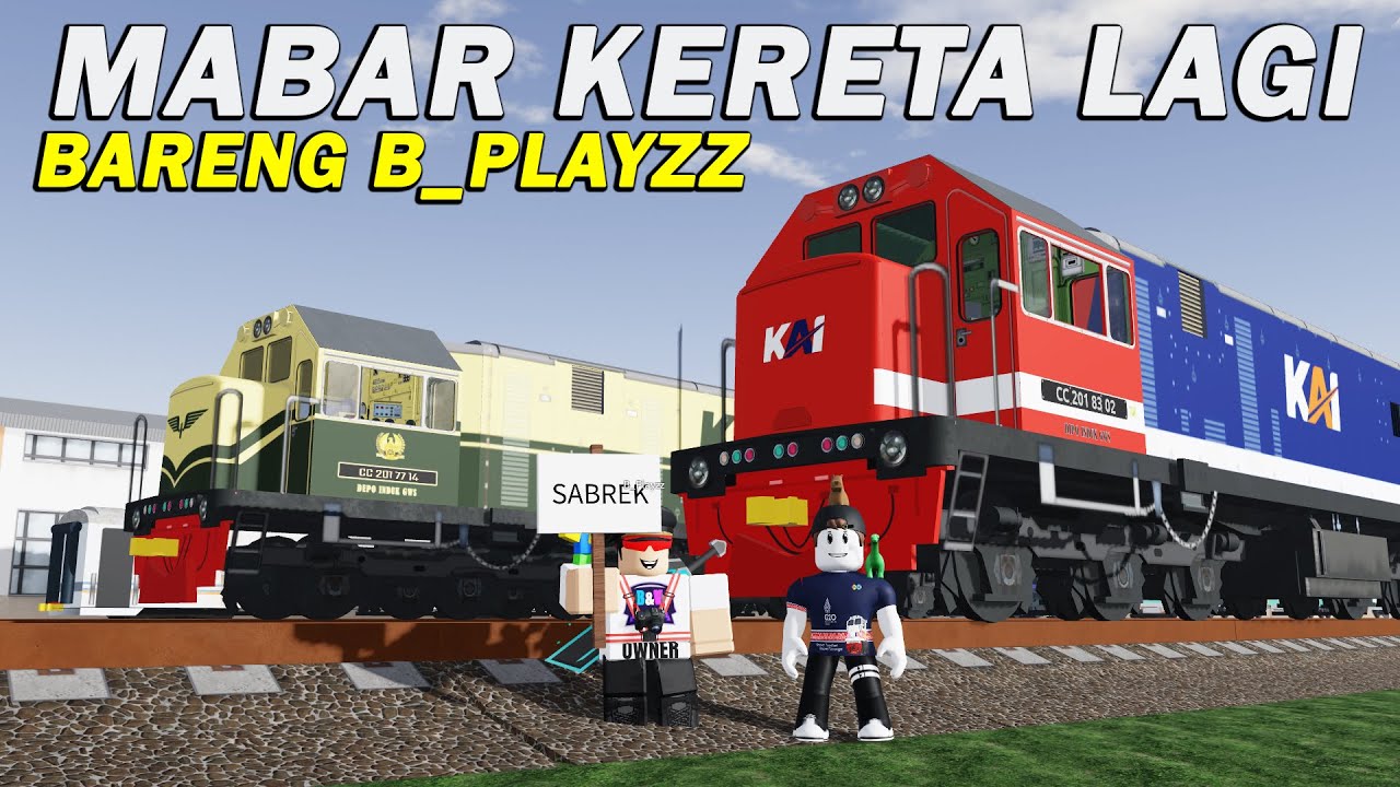 MABAR KERETA BARENG B_PLAYZZ | ROBLOX INDONESIA