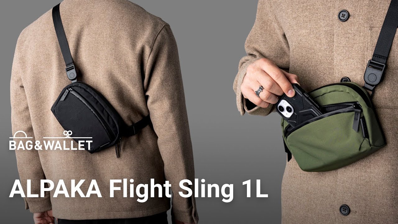 Обзор слинг-сумки ALPAKA Flight Sling 1L