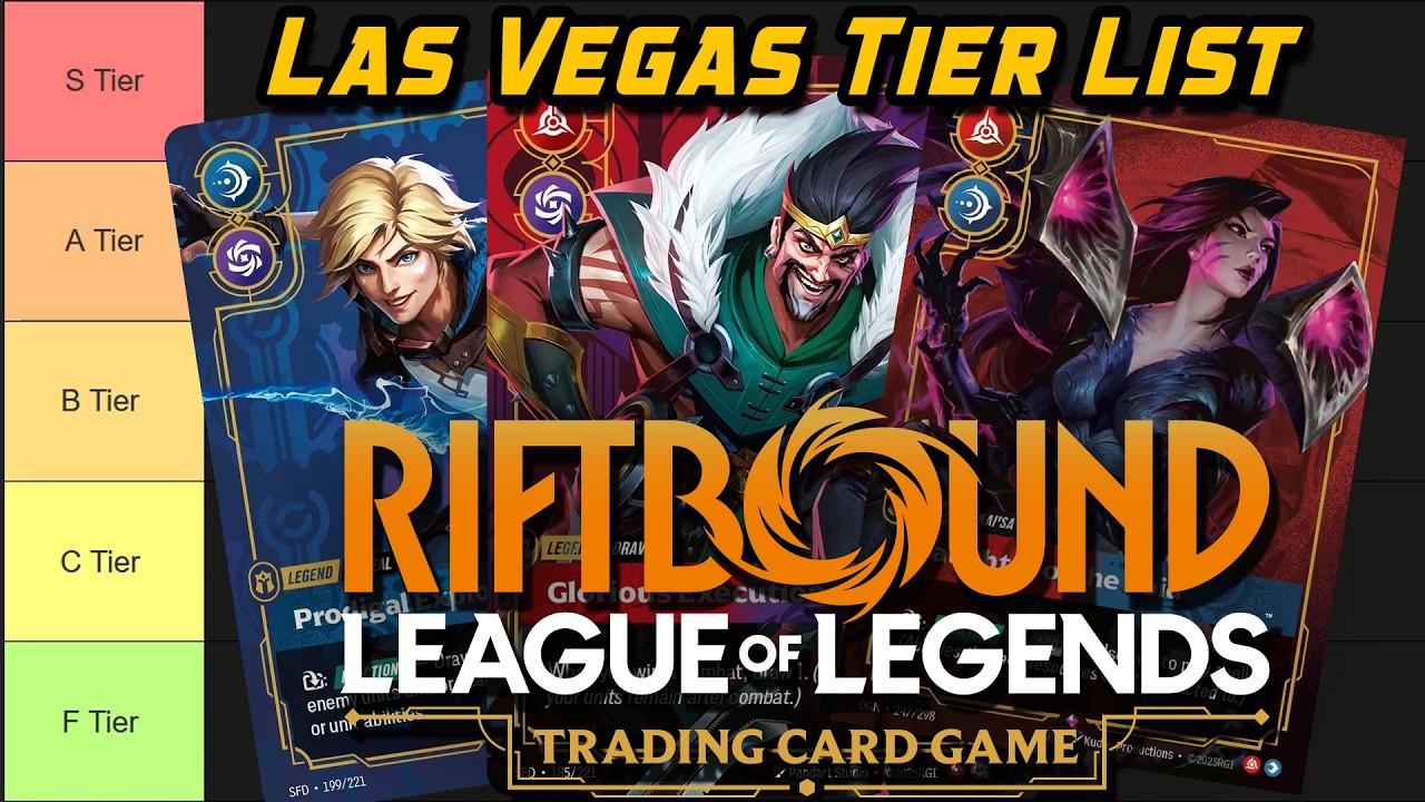 RIFTBOUND TCG Las Vegas Regional Tier List