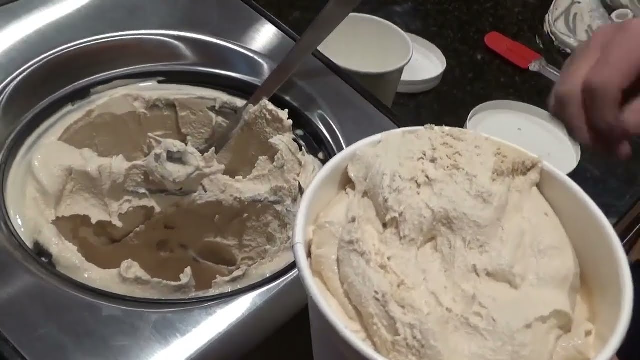 The BEST Coffee Ice Cream using the Cuisinart ICE-100 - Recipe Below! :)
