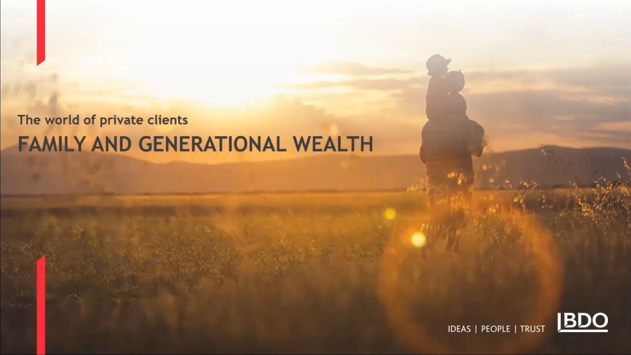 WOPC webinar Family Generational Wealth
