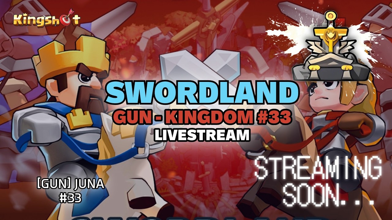 🔴 Kingshot LIVE! | GUN Swordland Live! Q&A! #Kingshot