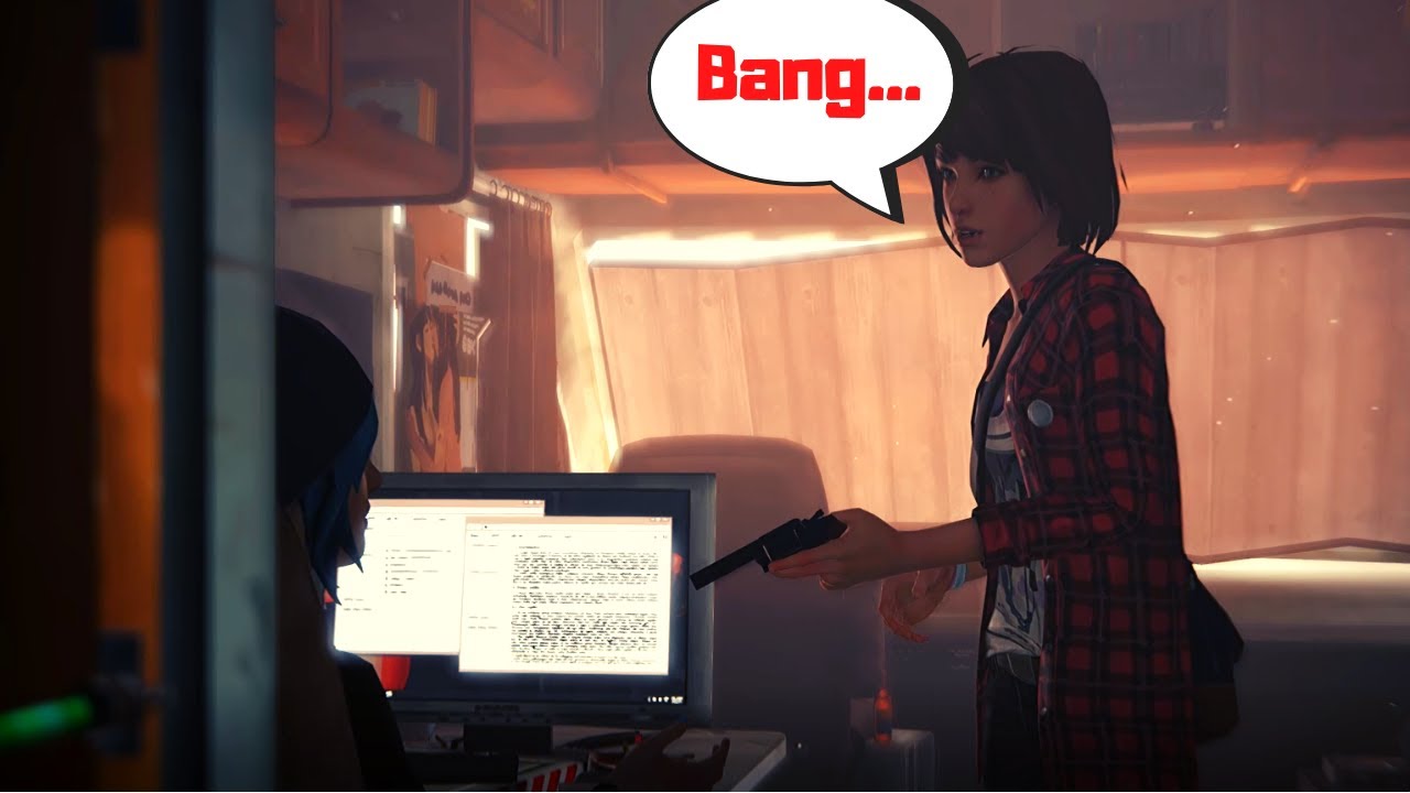 Max loses and returns Chloe's Gun | Unique Variation | Life is Strange