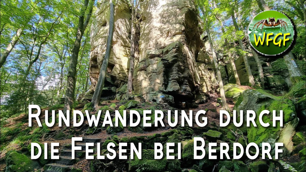 Rundwanderung bei Berdorf durchs Felsenlabyrinth das Mullerthal entlang