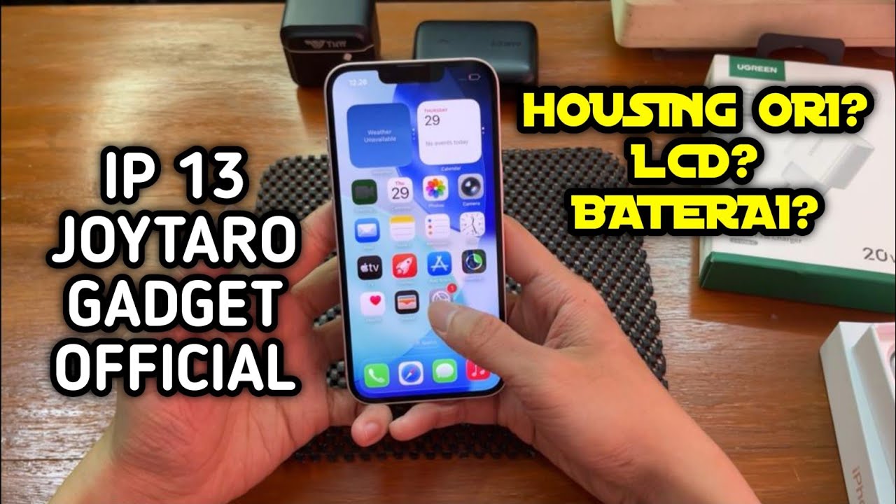 Co lagi IP 13 dari JOYTARO GADGET OFFICIAL, kira2 seperti apa ya barang nya?!?!