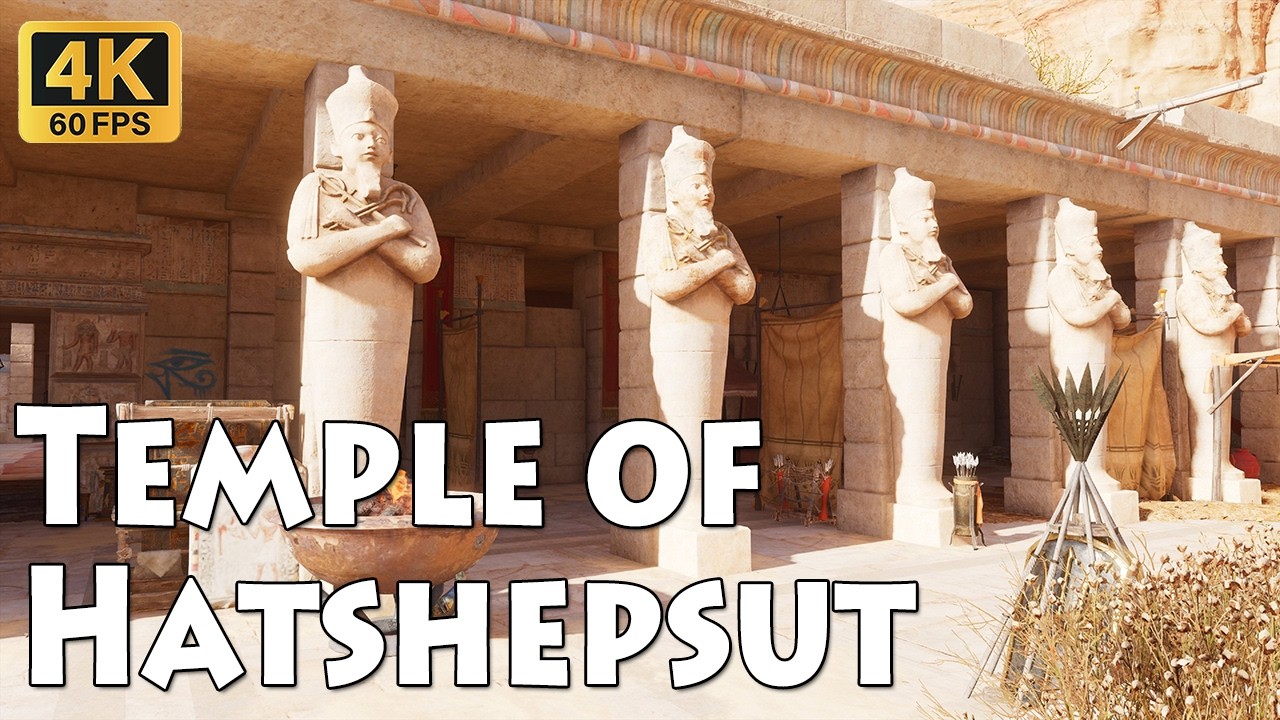 Temple of Hatshepsut Walking Tour - Assassin's Creed: Origins - Ancient Egypt Virtual Tour
