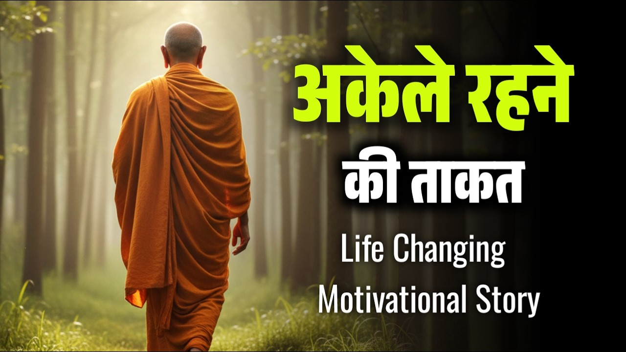 खुद पर विश्वास रखो | अकेले रहने की ताकत | Buddhist Story on the Power of Being Alone