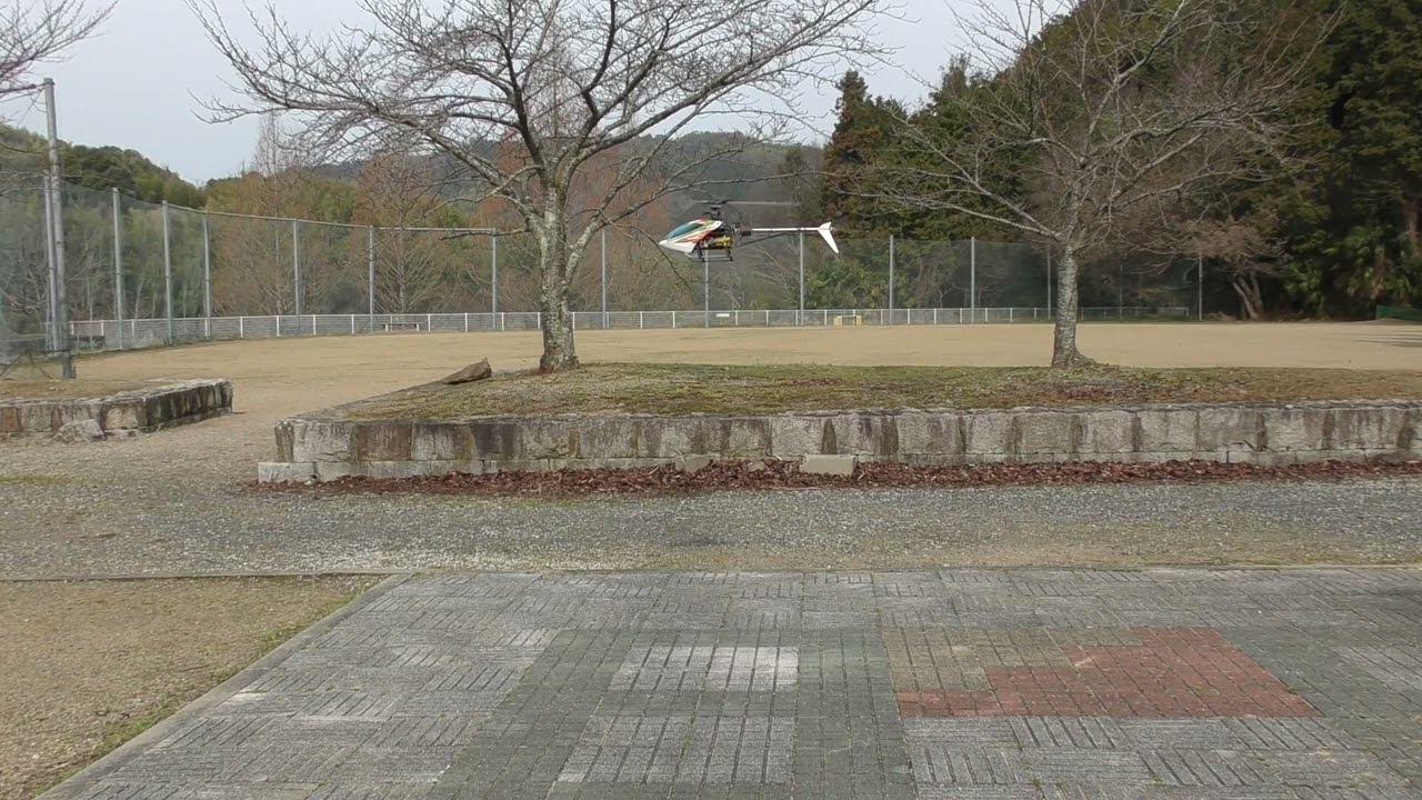 3月2日　450 500サイズの電動ヘリを楽しむ