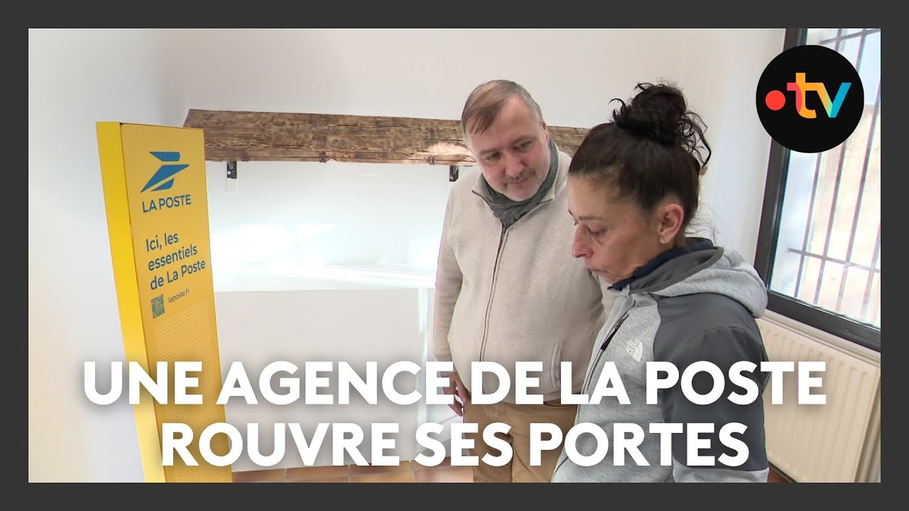 Une agence de La Poste rouvre ses portes dans cette commune d'à peine 4000 habitants