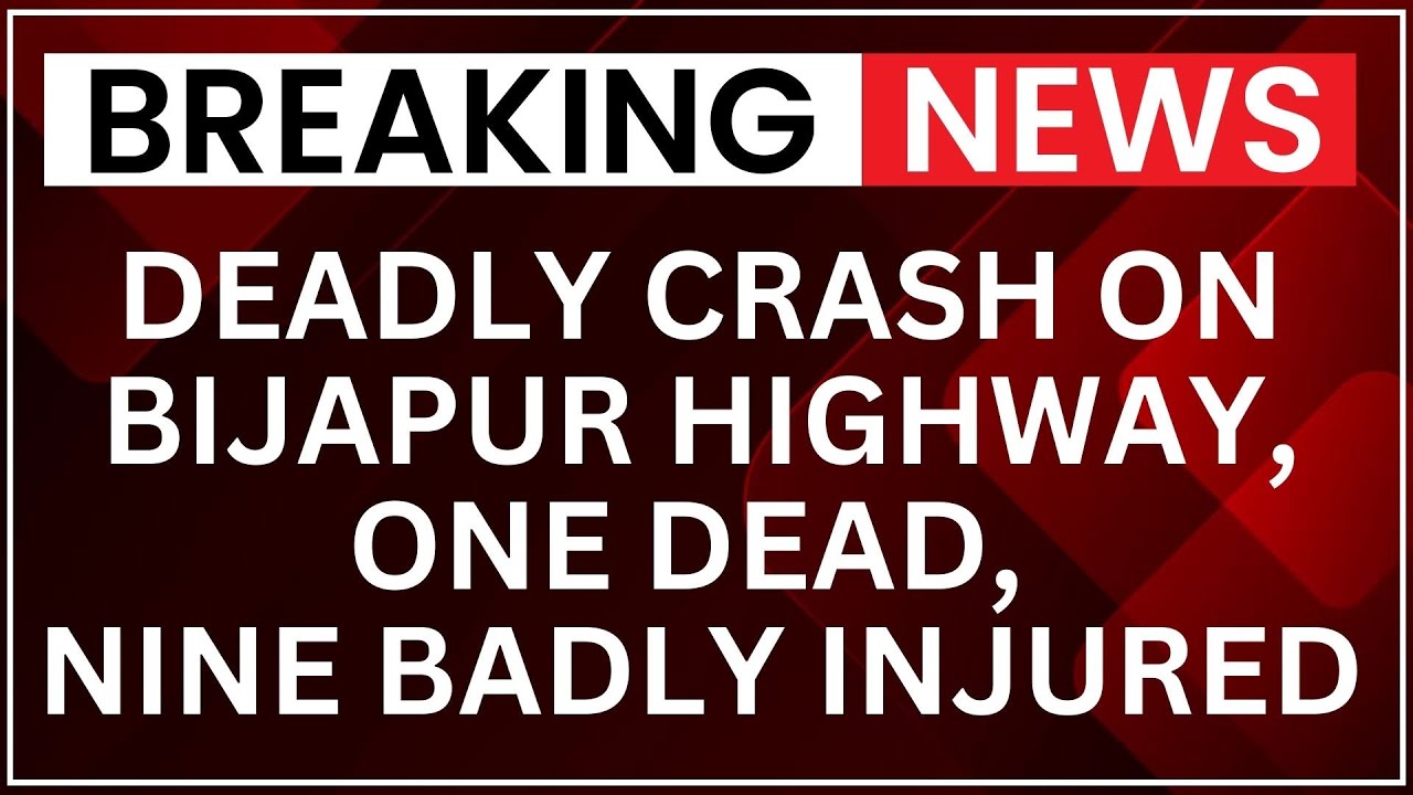 Telangana Road Accident: 1 Dead, 9 Injured in Horrific Head-On Crash on Bijapur Highway | NewsX