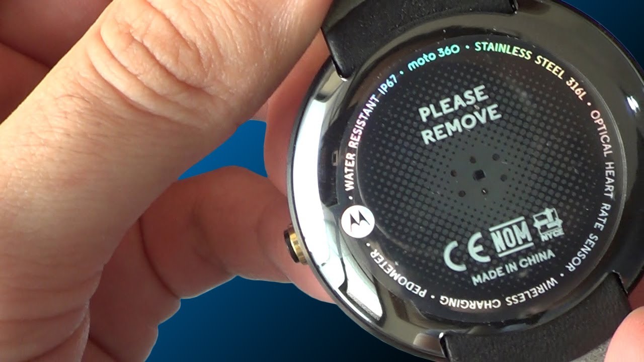 Motorola Moto 360 Android Smartwatch Unboxing Gaak
