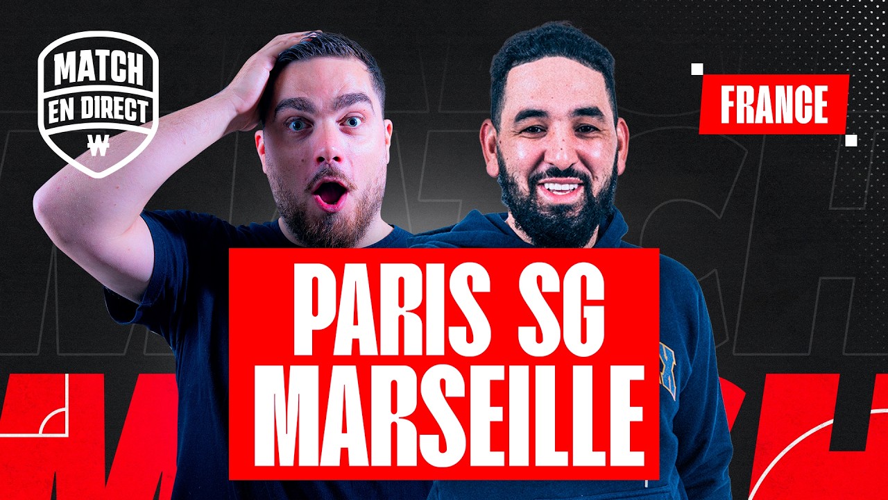 🔴 PSG - OM / Le Match en direct avec Momo Henni (Football)