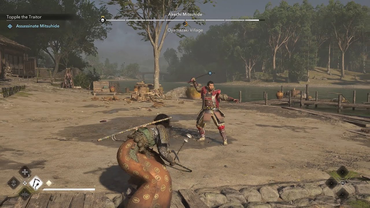 Assassin's Creed Shadows - Akechi Mitsuhide Boss Fight