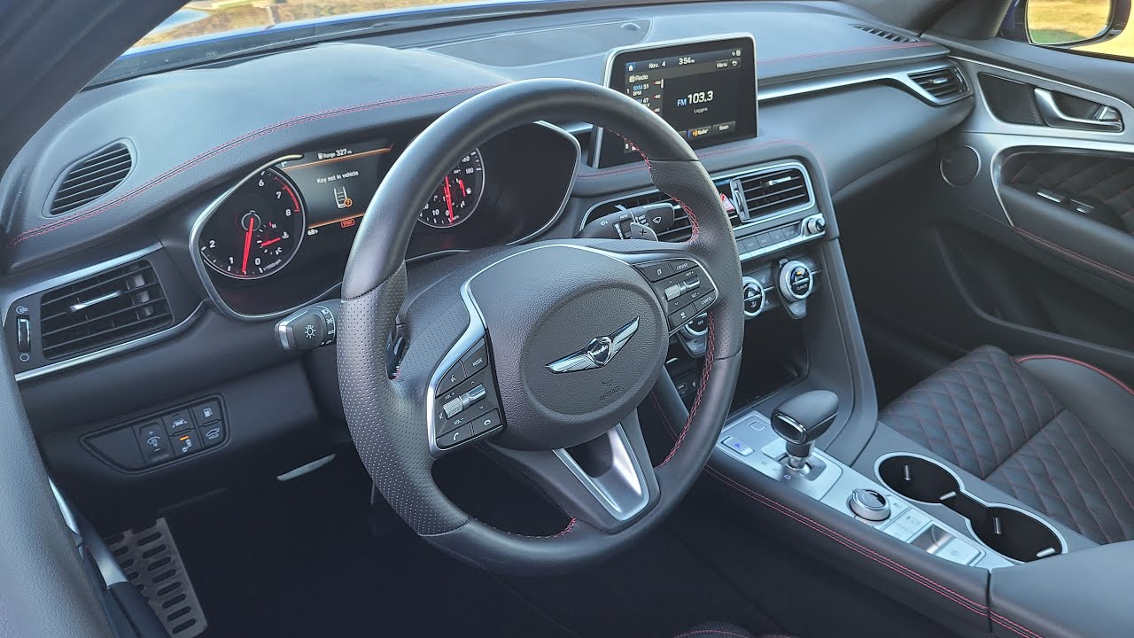2020 Genesis G70 Interior | Detailed Walkthrough