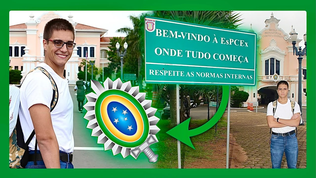 APRESENTAÇÃO EsPCEx | Meu primeiro dia no Exército | Primeiro dia na EsPCEx | Nicolas Lazaroto