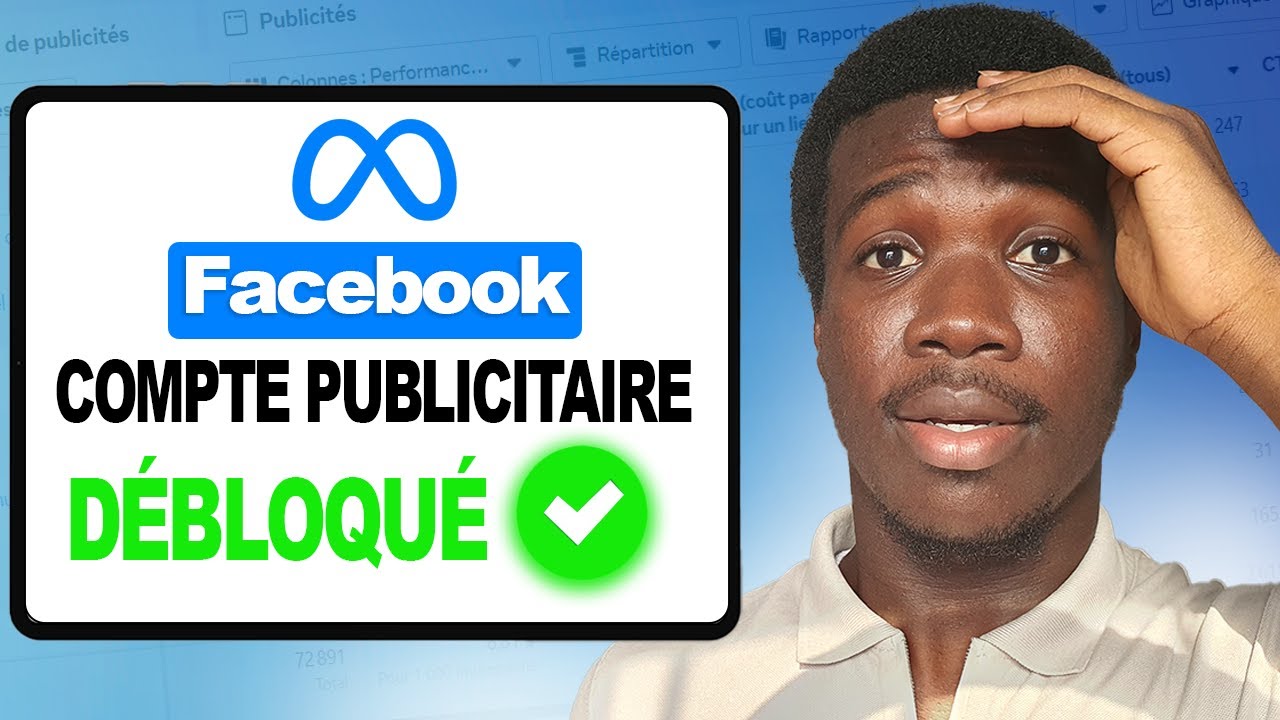 Comment D&Eacute;BLOQUER son compte publicitaire FACEBOOK en 3 minutes (2026)