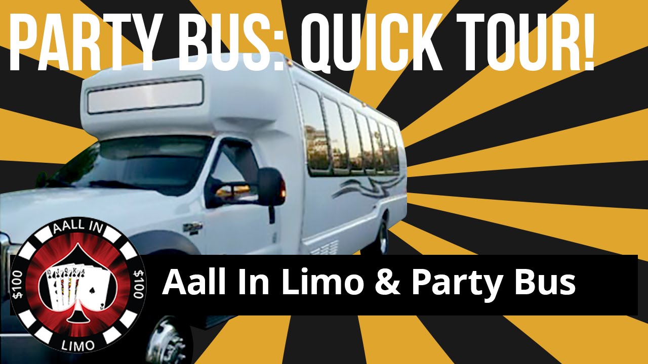 A Quick Video Tour of Our Limo Bus!