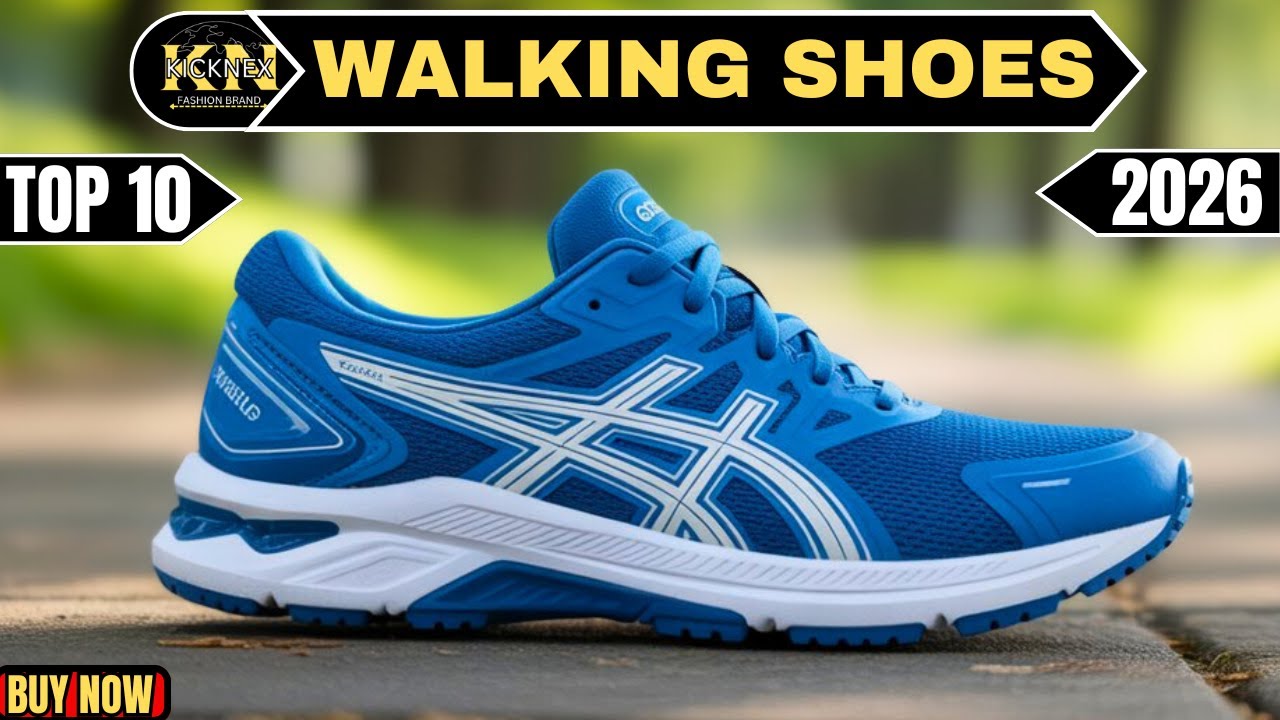 Top 10 Best Shoes for Walking All Day (2026 Comfort Guide)
