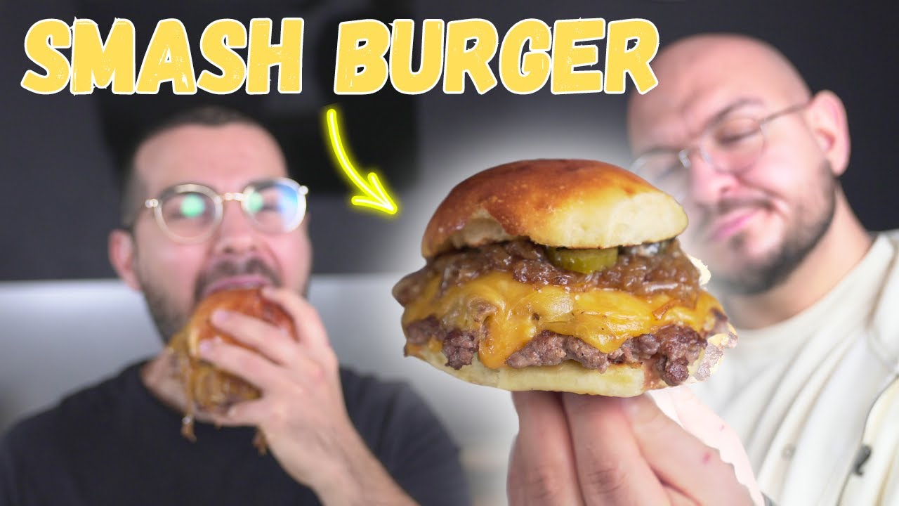 SMASH BURGER - So machst du sie dir Zuhause nach - Vom Brot bis zum Fleisch - MIT@keladamskitchen