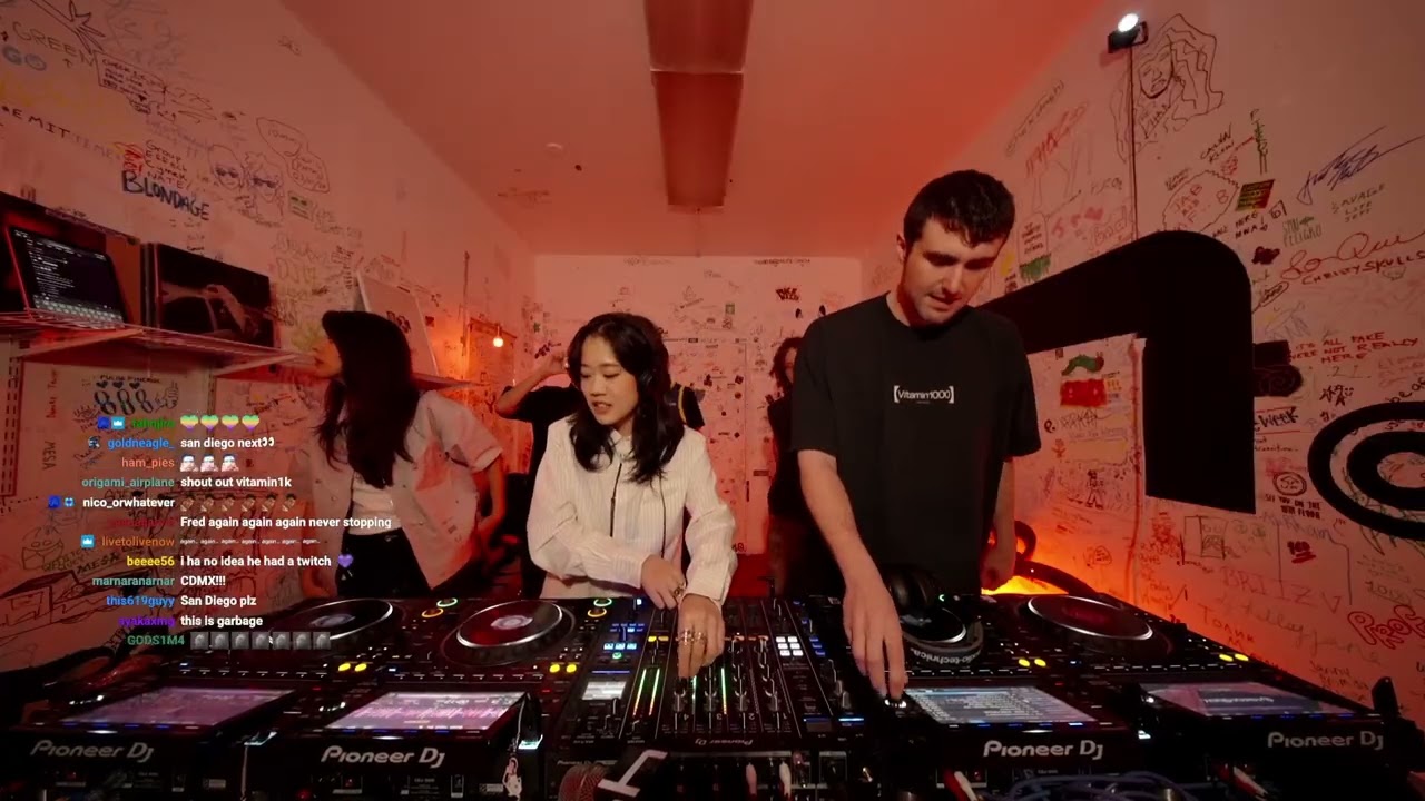 Fred again.. HydeFM twitch stream in San Francisco