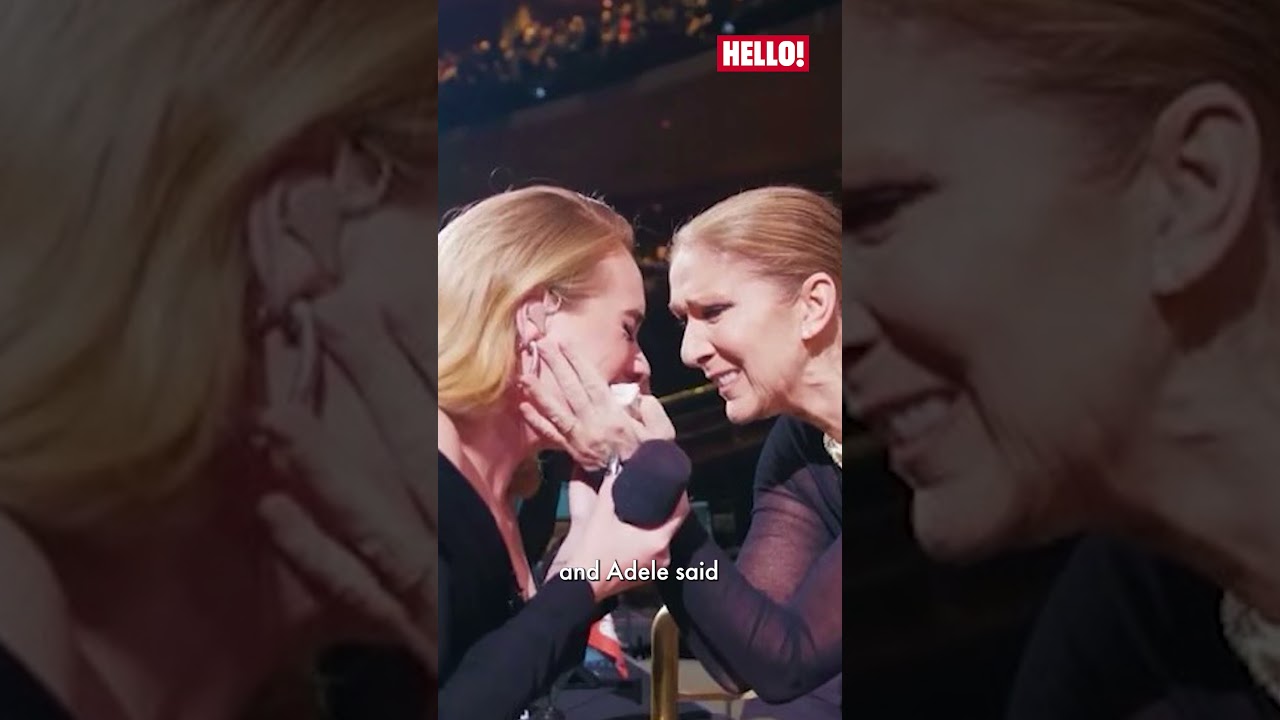 Adele Explains Her Teary Moment With Celine Dion | HELLO!