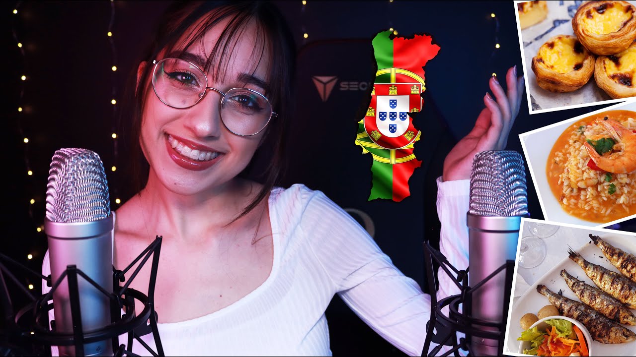 ASMR Português | Sussurrando 20 Comidas Típicas de Portugal