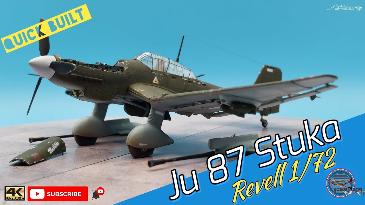 Ju-87 Stuka 1/72 #revell #airbrushing