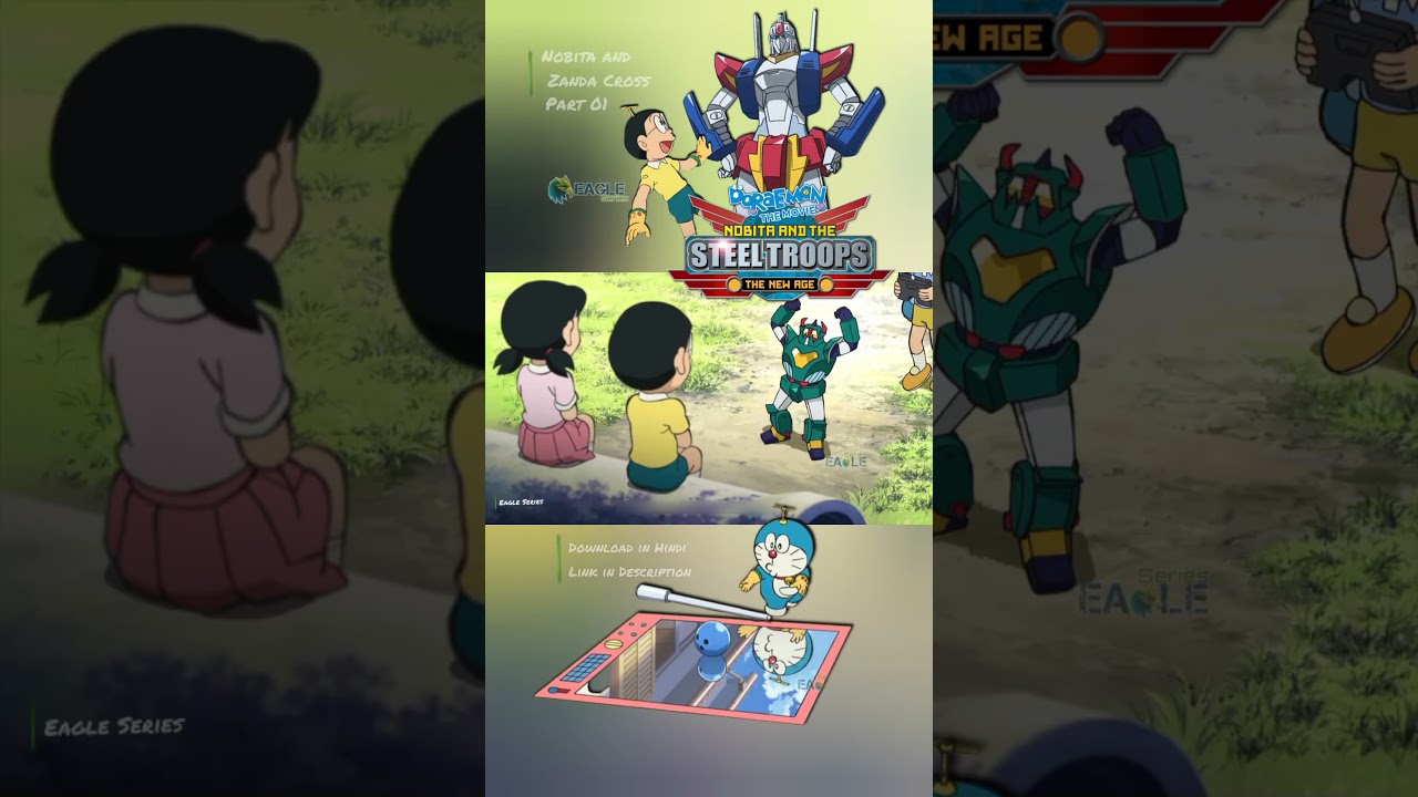 Doraemon: Nobita and the New Steel Troops | Nobita and Zanda Cross part 01 | #doraemon