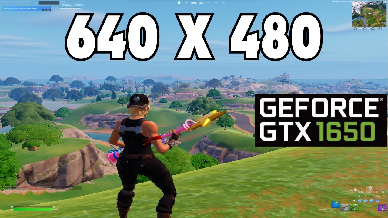 Stretched Resolution 640X480 Fortnite Chapter 5 l Keyboard And Mouse l I5 10400F l Performance Mode