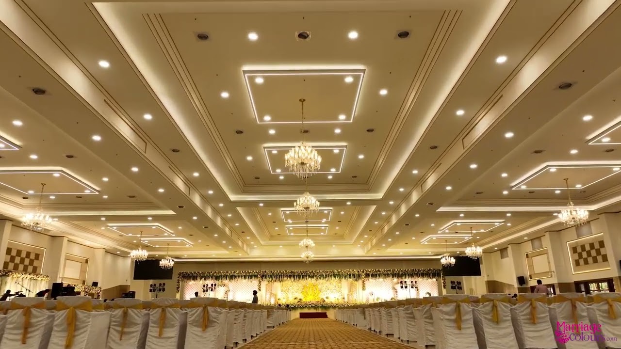 Grand Reception Decor | Ramachandra Convention Centre | Thiruvanmiyur | Chennai