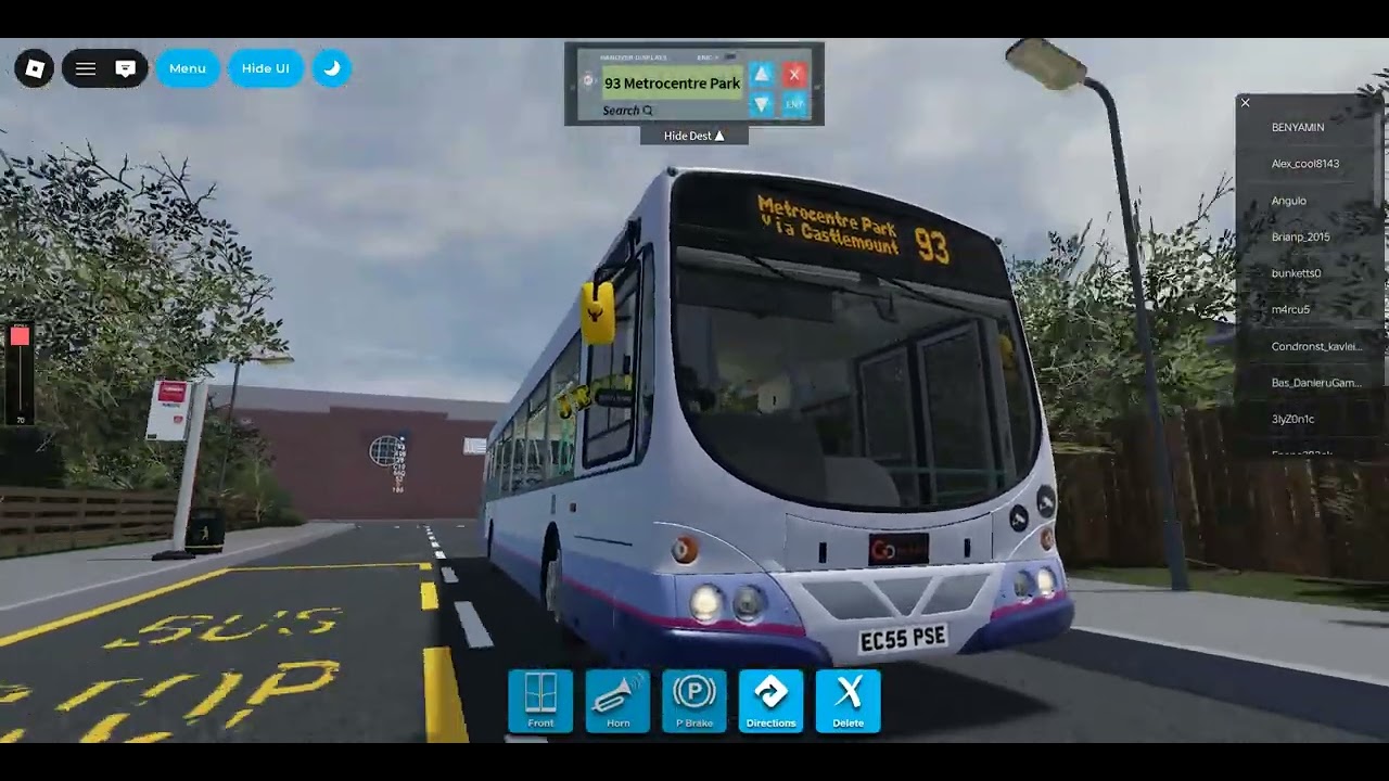 Roblox Bathwick Town route 93