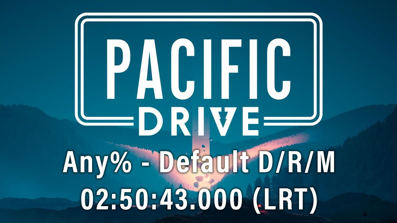 【RTA / speedrun】 Pacific Drive - Any% Default D/R/M - 02:50:43.000 (LRT)