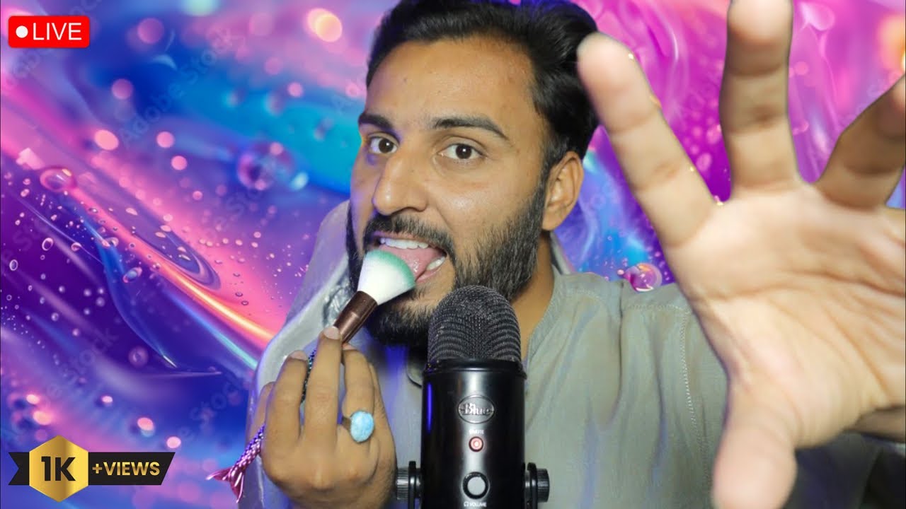 Asmr Live Spit Painting Calming & Sleep