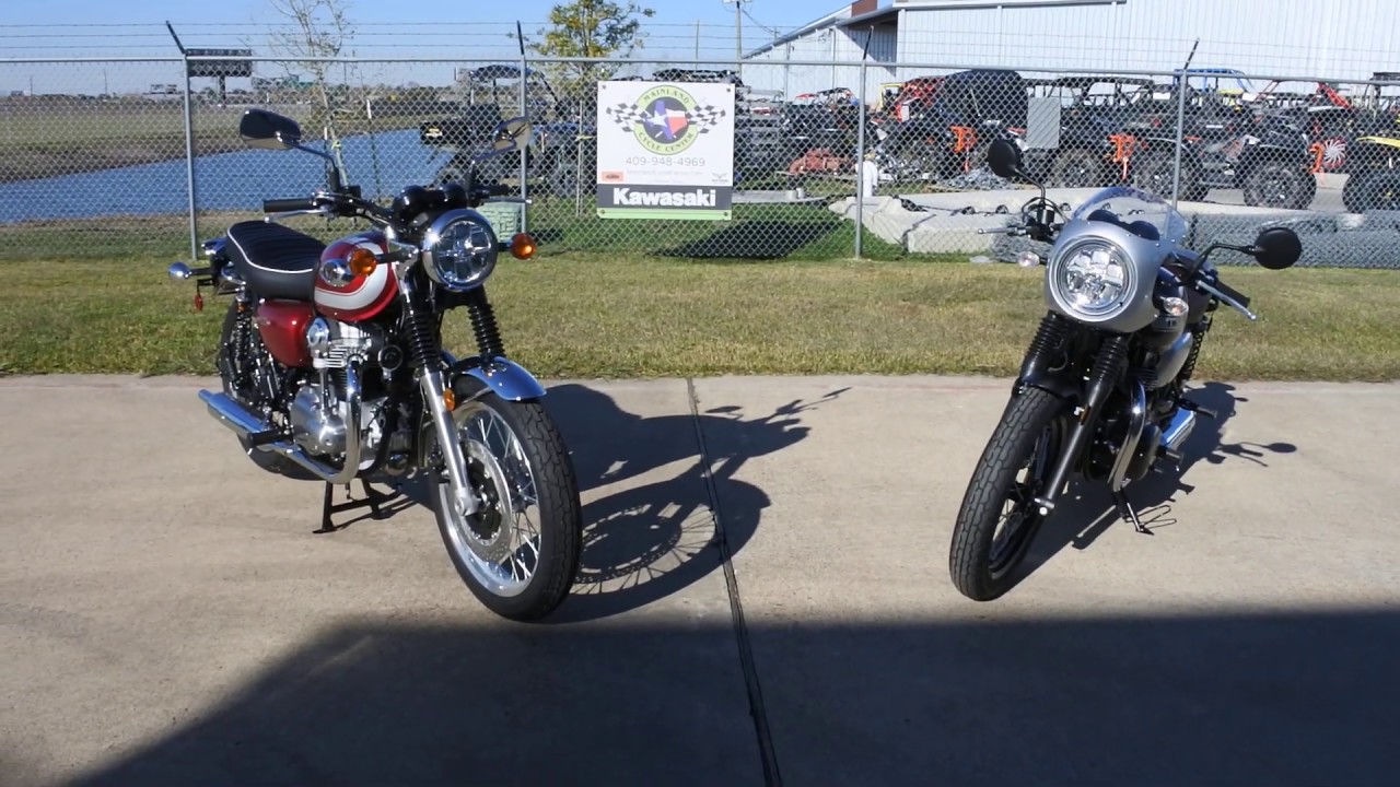 2020 Kawasaki W800 & 2019 W800 Cafe Overview and Review by Mainland Cycle Center
