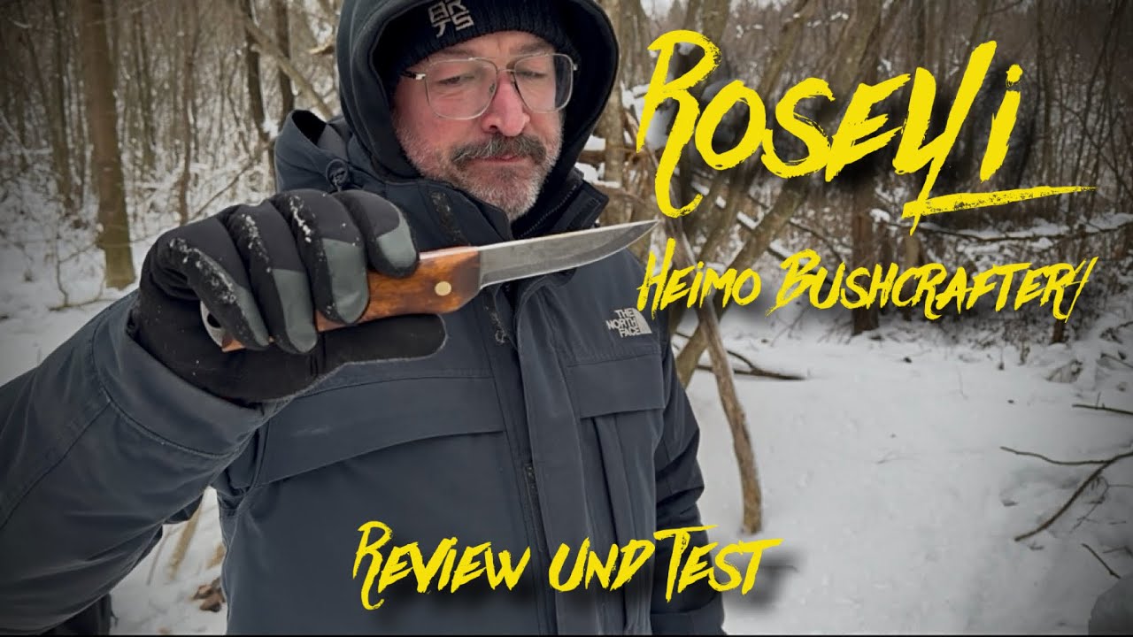 Roselli Heimo Bushcrafter 4 - Messerreview (Deutsch)