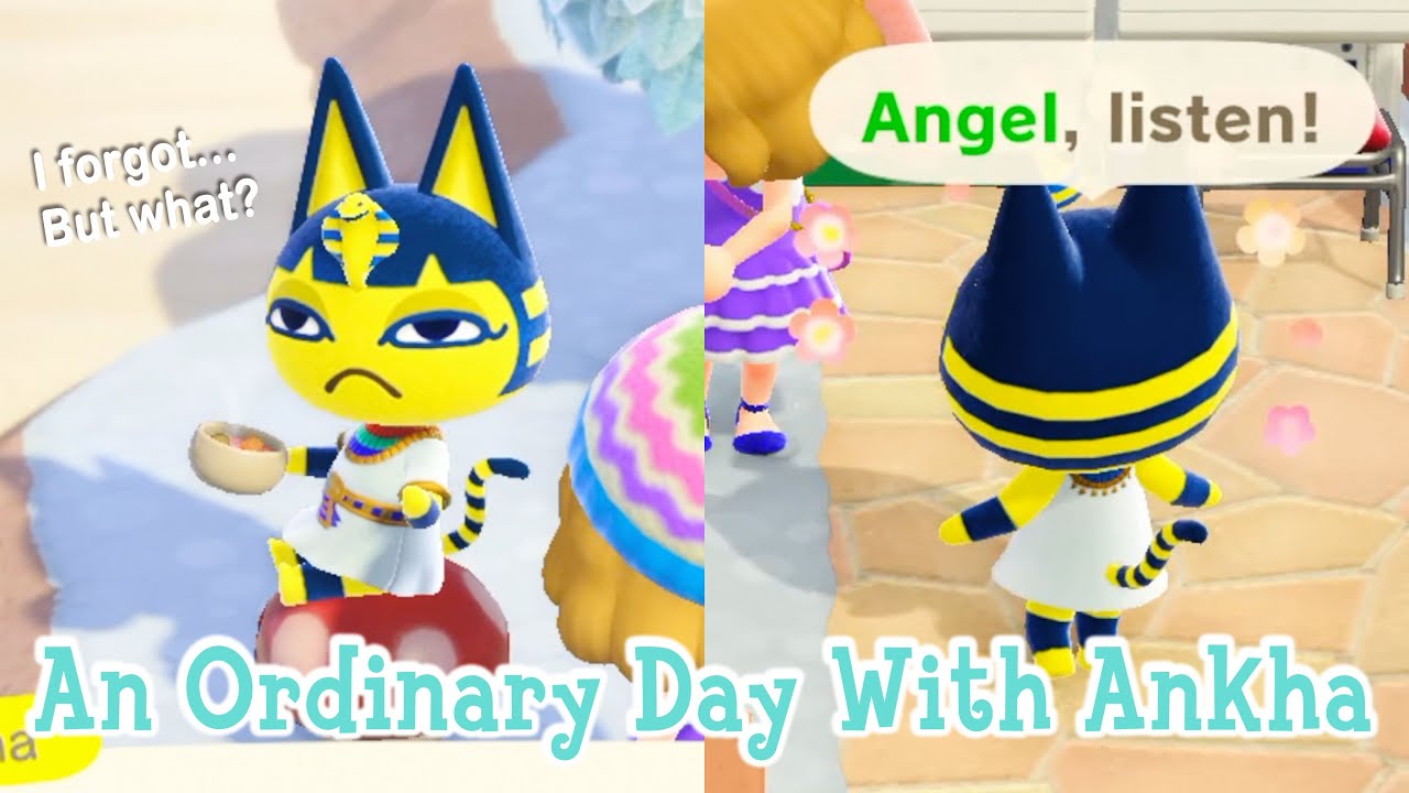 An Ordinary Day With Ankha | Animal Crossing New Horizons ACNH