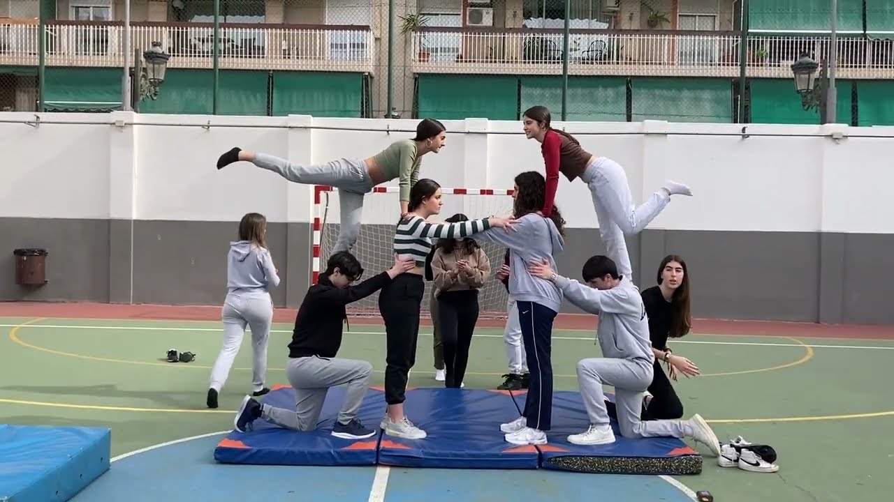 #acrosport 2024 (I) #acrobatics #educacionfisica #trabajoenequipo  #bachillerato #educación  🤸🏻💪🏼😄