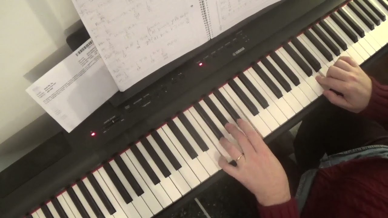 Hijo de la luna. Piano tutorial