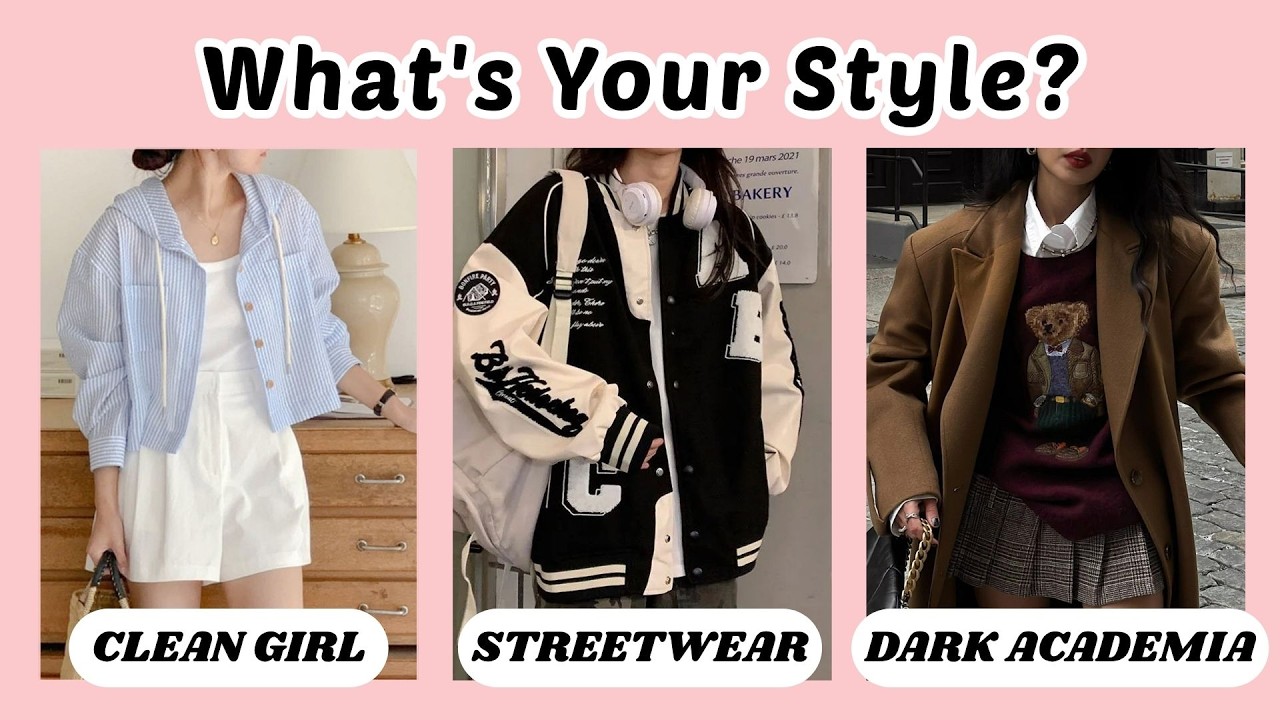 What's Your STYLE? 👗✨ Discover Your True Fashion Aesthetic! (Fun Personality Quiz) | @blissquizzone