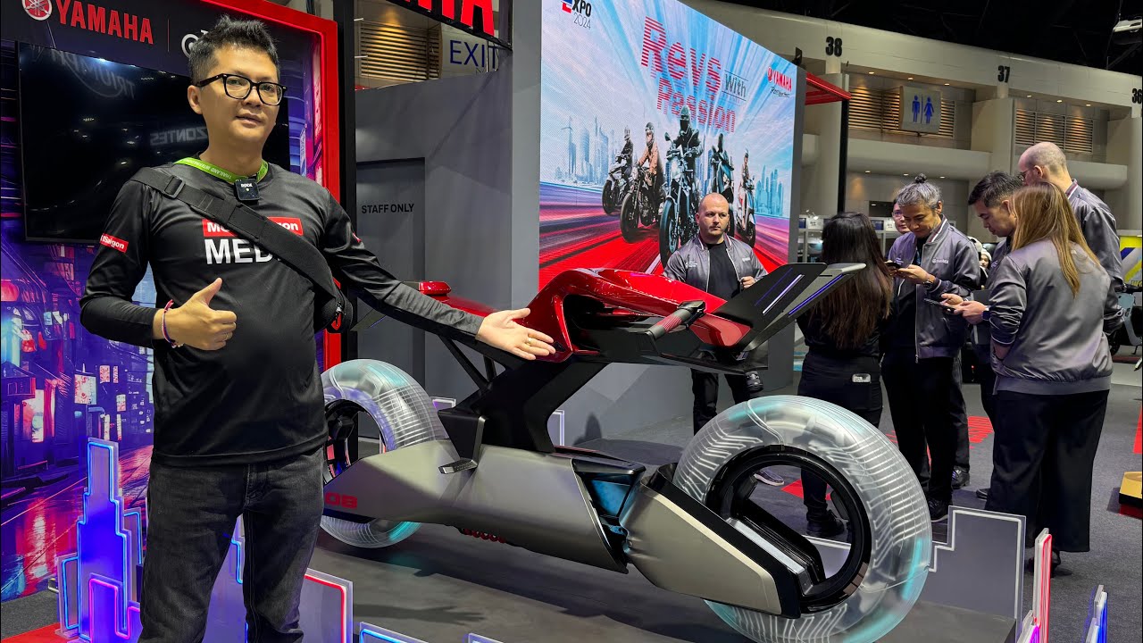 Yamaha Tokyo Override siêu xe mô tô điện từ phim ra đời thực