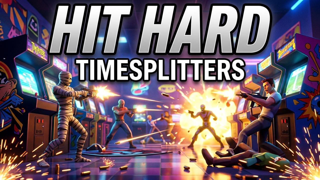 TimeSplitters Arcade Gameplay on PS5 | Classic Fast-Paced Action!